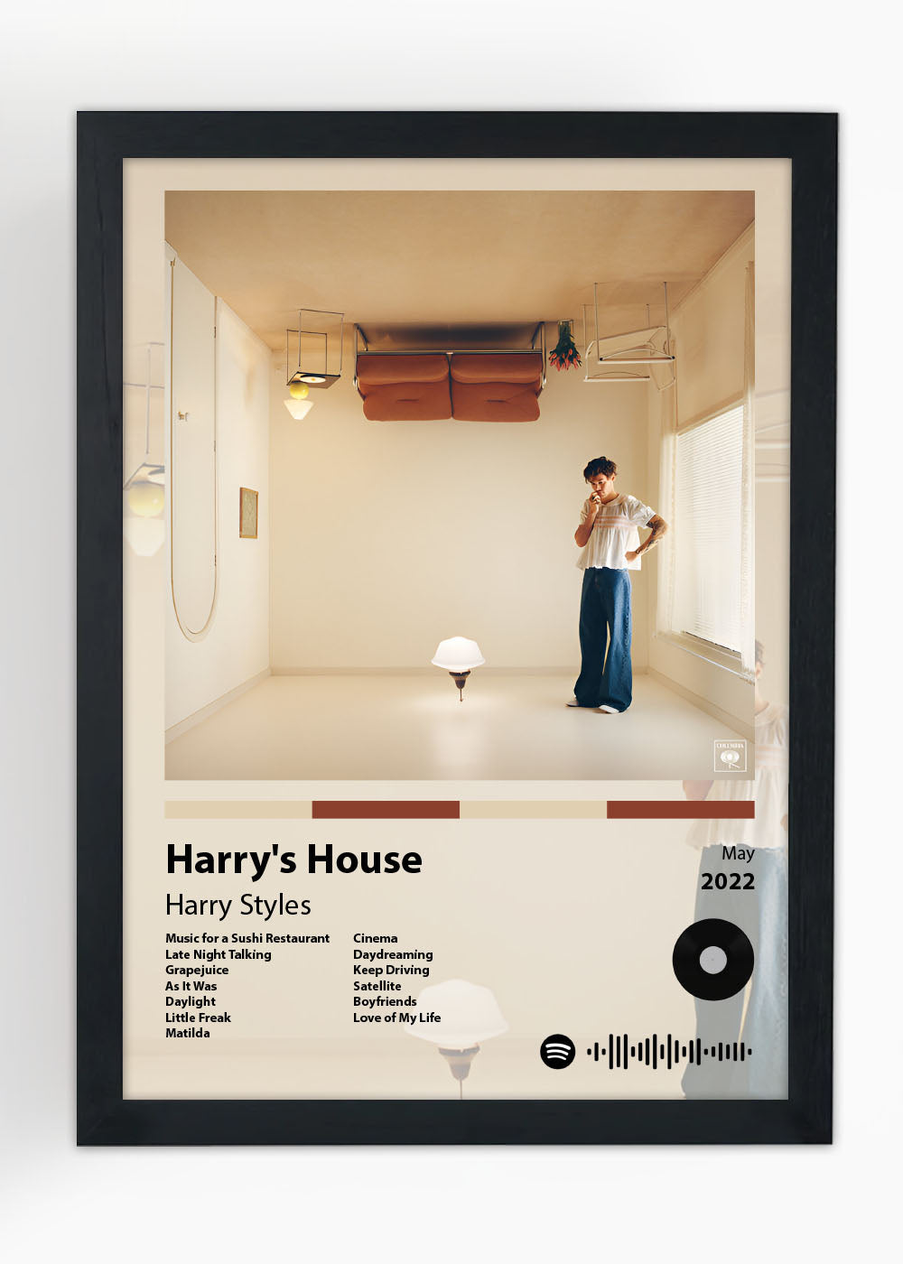 Quadro Decorativo Harry's House - Harry Styles