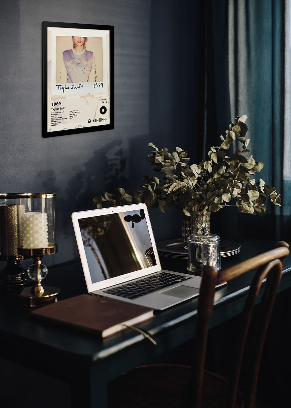 Quadro Decorativo 1989 - Taylor Swift - Com vidro