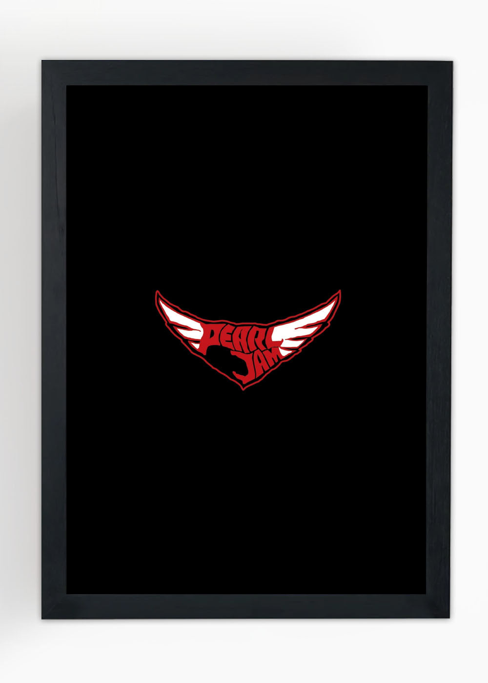 Quadro Musica Pearl Jam - Com vidro