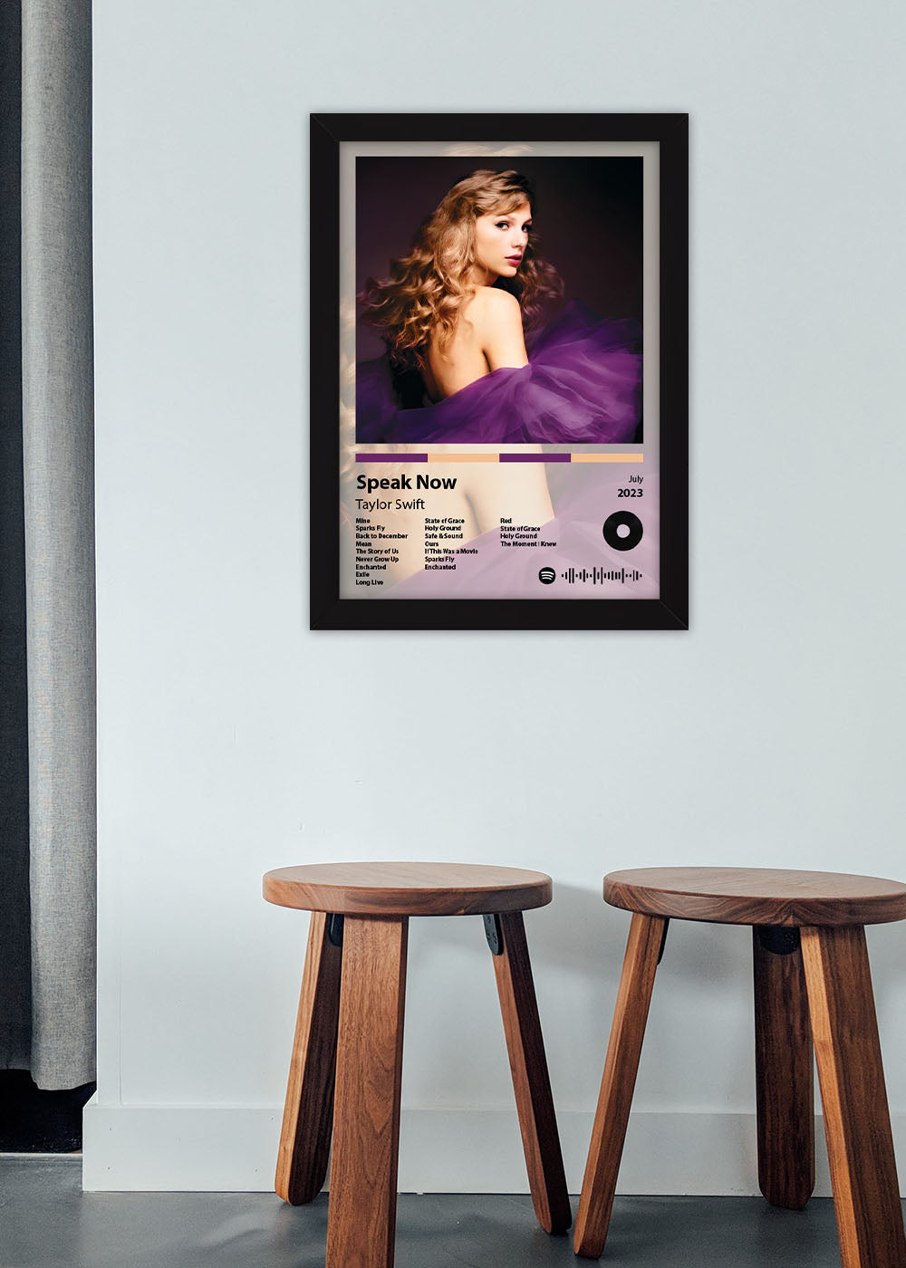Quadro Decorativo Speak Now - Taylor Swift
