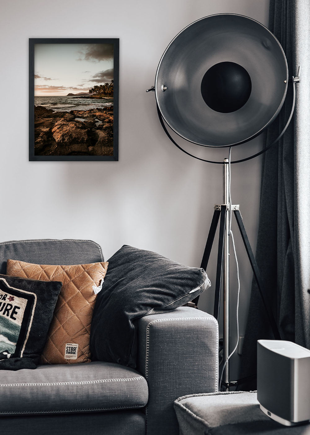 Quadro Decorativo O amanha - Com vidro