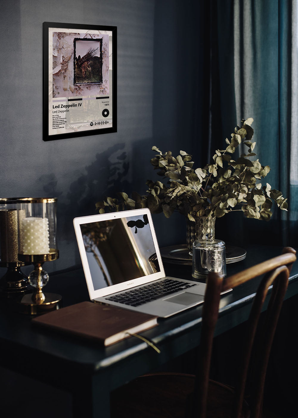 Quadro Decorativo Led Zeppelin IV - Led Zeppelin - Com vidro