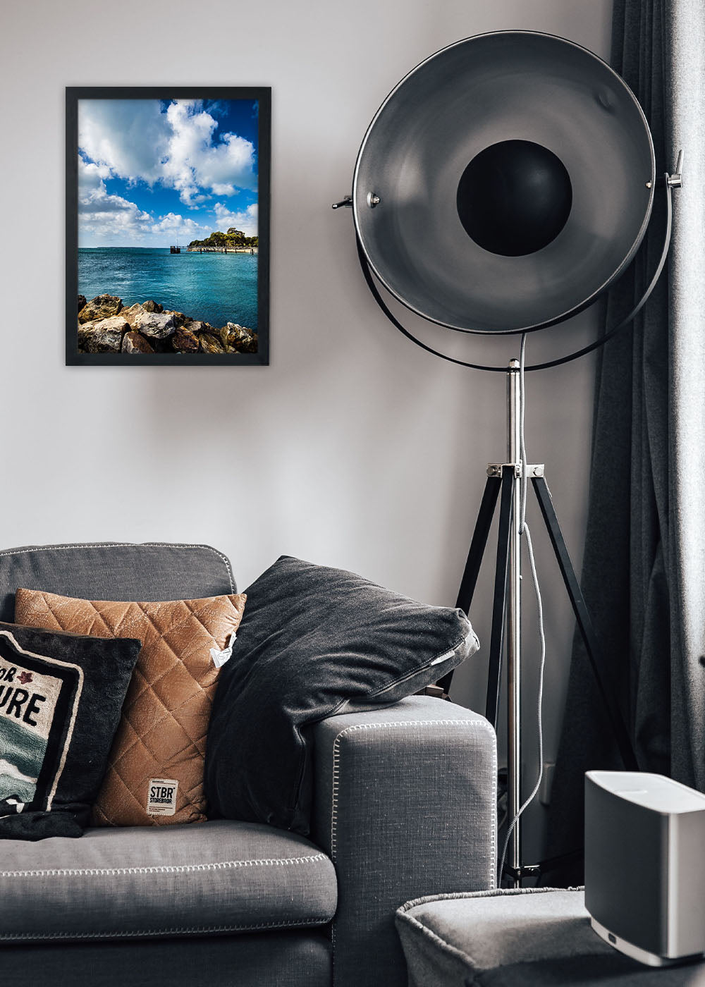 Quadro Decorativo A Paz - Com vidro