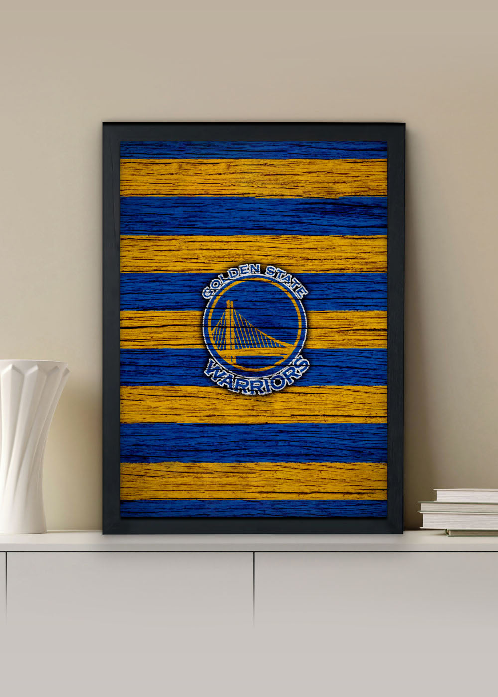 Quadro Golden State Warriors - Com vidro