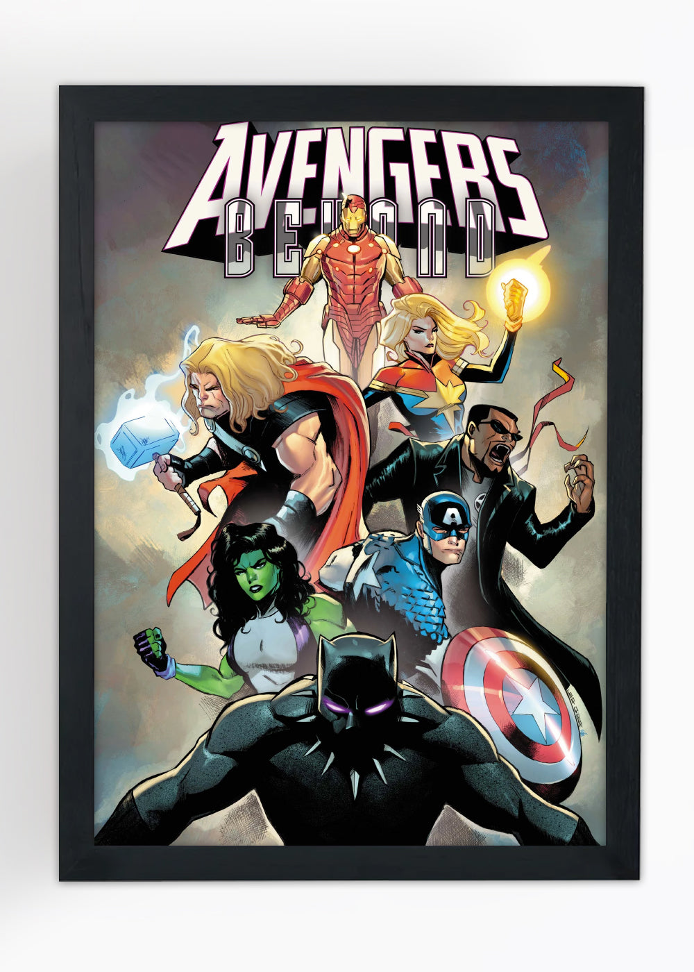 Quadro Avengers Beyond - Com vidro