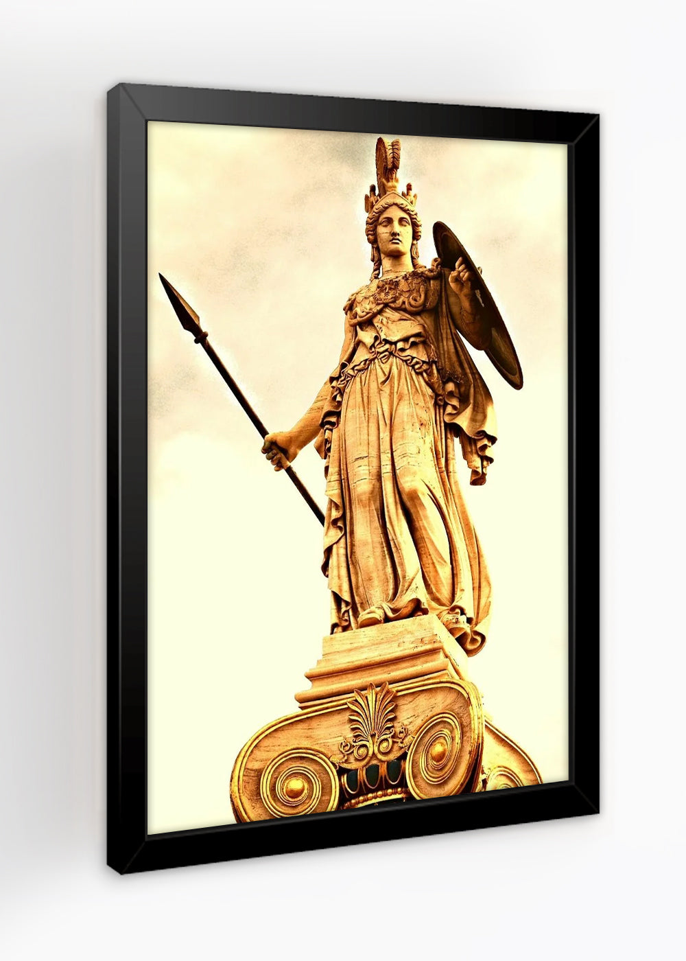 Quadro Atena Filha de Zeus e Métis - Com vidro