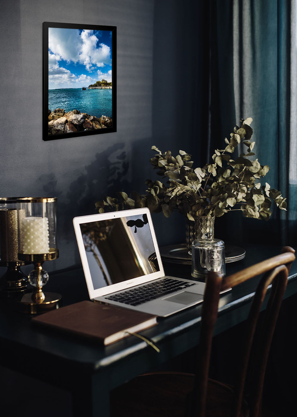 Quadro Decorativo A Paz - Com vidro