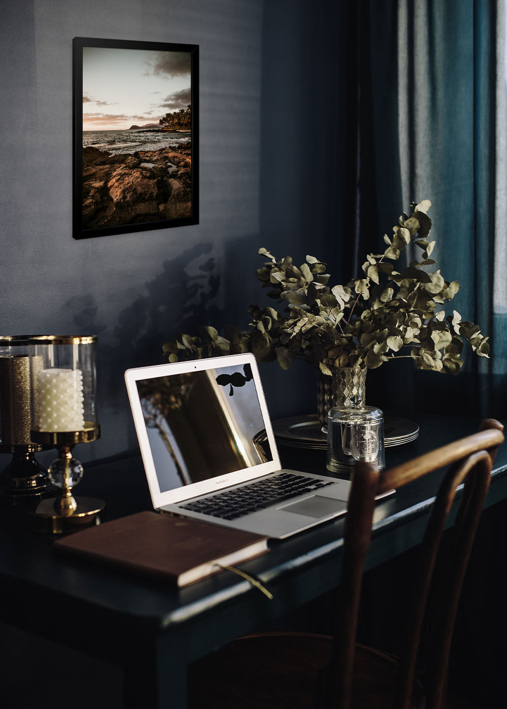 Quadro Decorativo O amanha - Com vidro