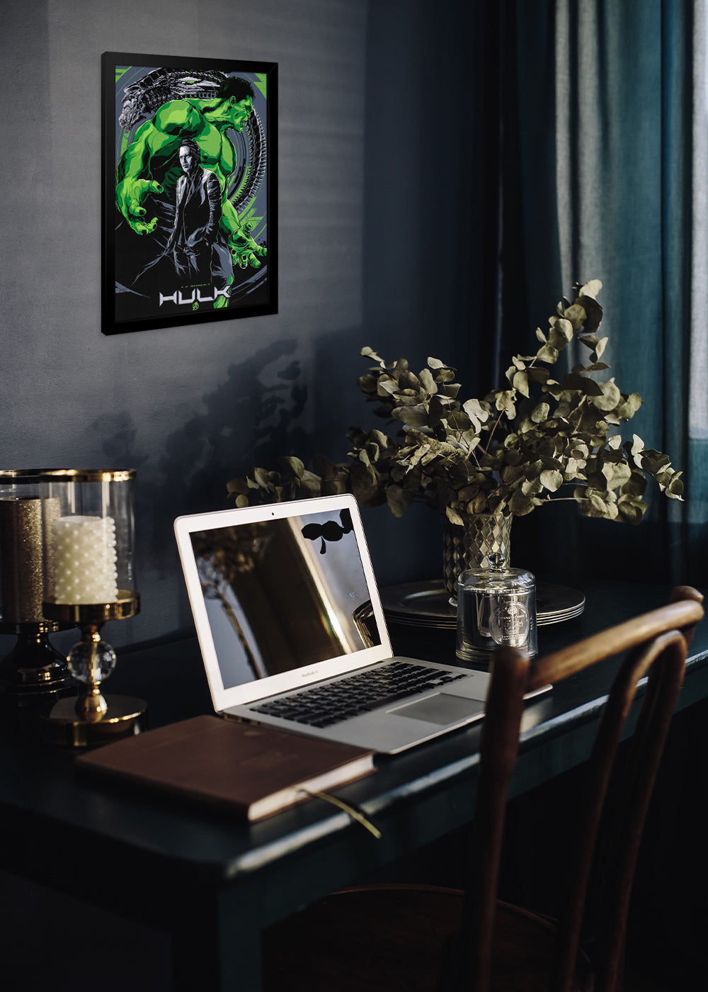 Quadro Ken Taylor | The Avengers: Hulk - Com vidro