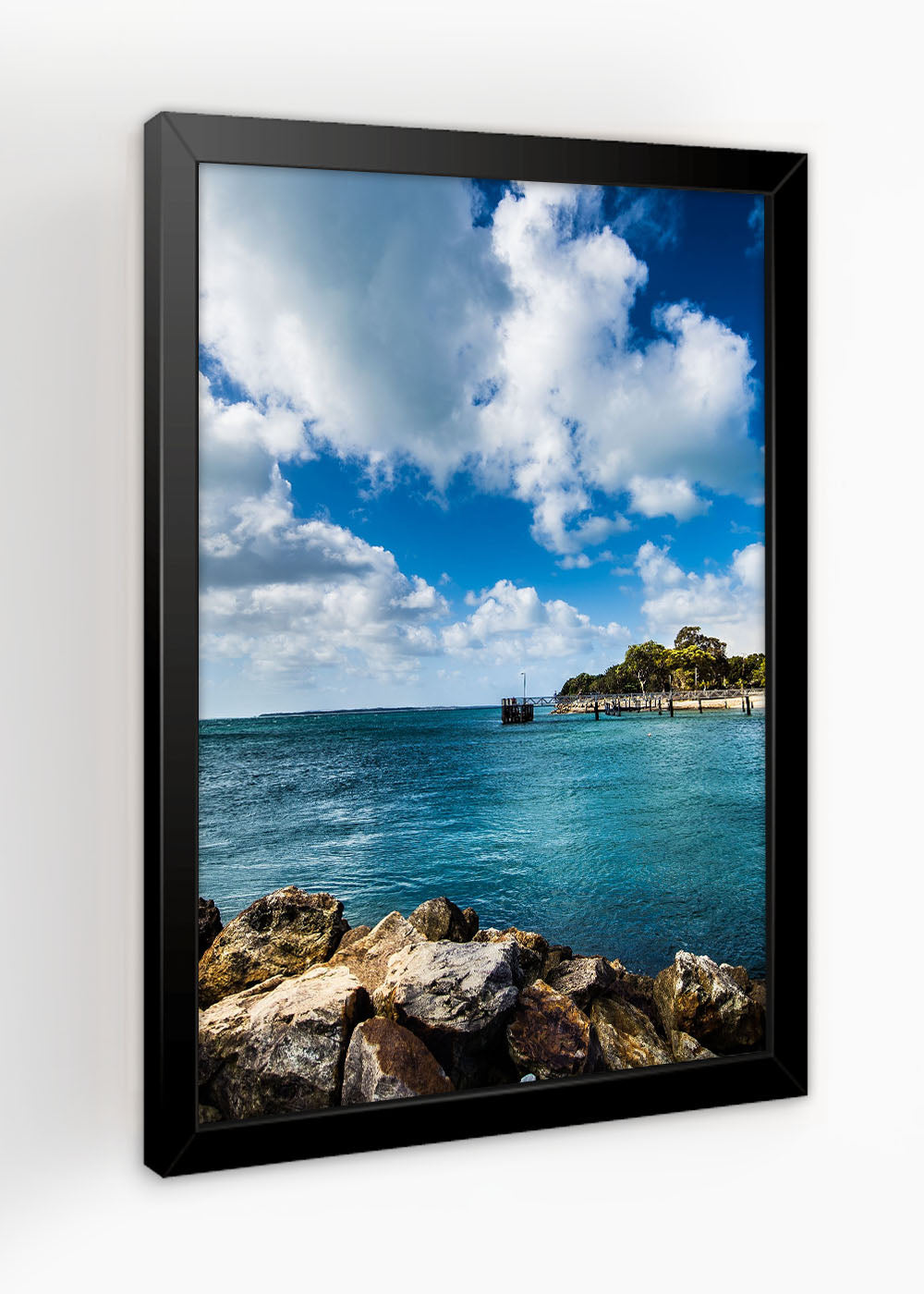 Quadro Decorativo A Paz - Com vidro