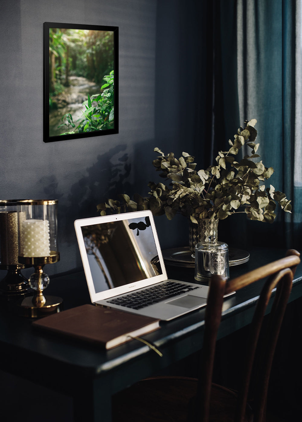 Quadro Decorativo Amazonas - Paisagem - Com vidro