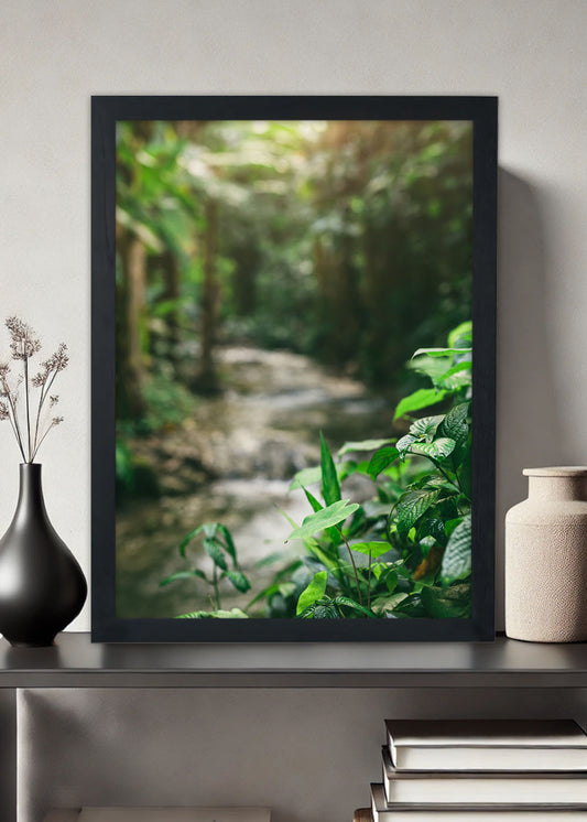 Quadro Decorativo Amazonas - Paisagem - Com vidro