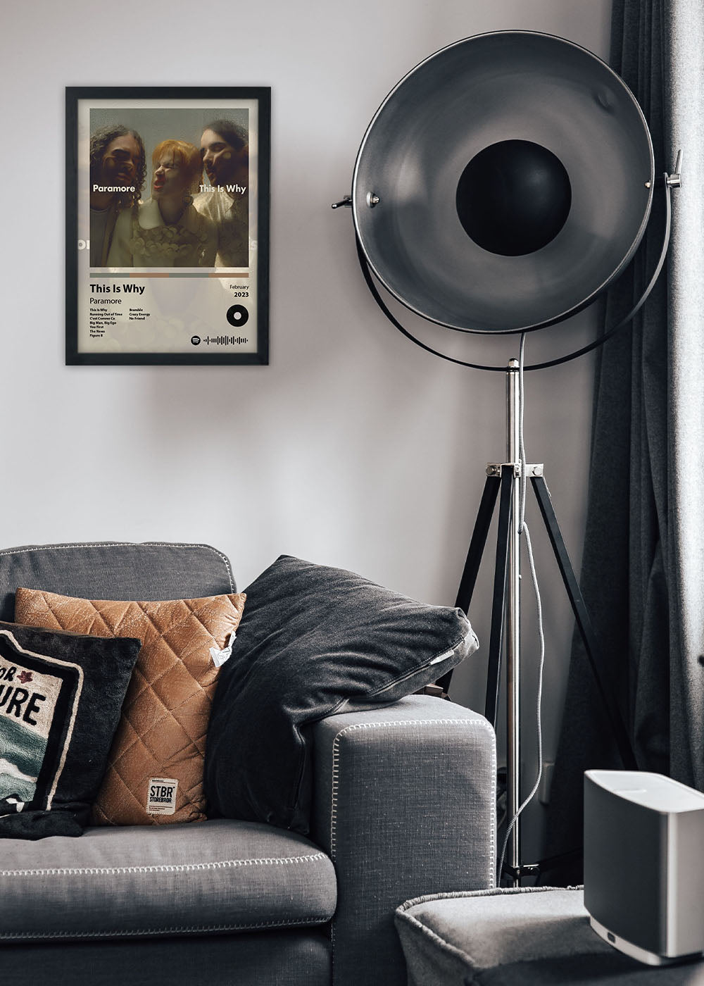 Quadro Decorativo This Is Why - Paramore - Com vidro