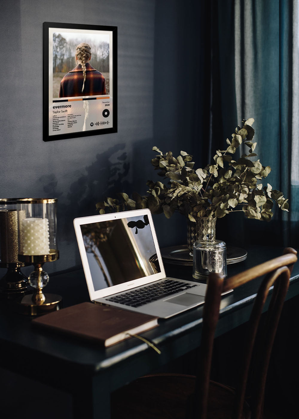 Quadro Decorativo evermore - Taylor Swift
