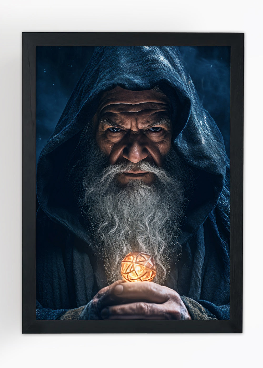 Quadro Decorativo Mago grego - Mitologia grega - Com vidro