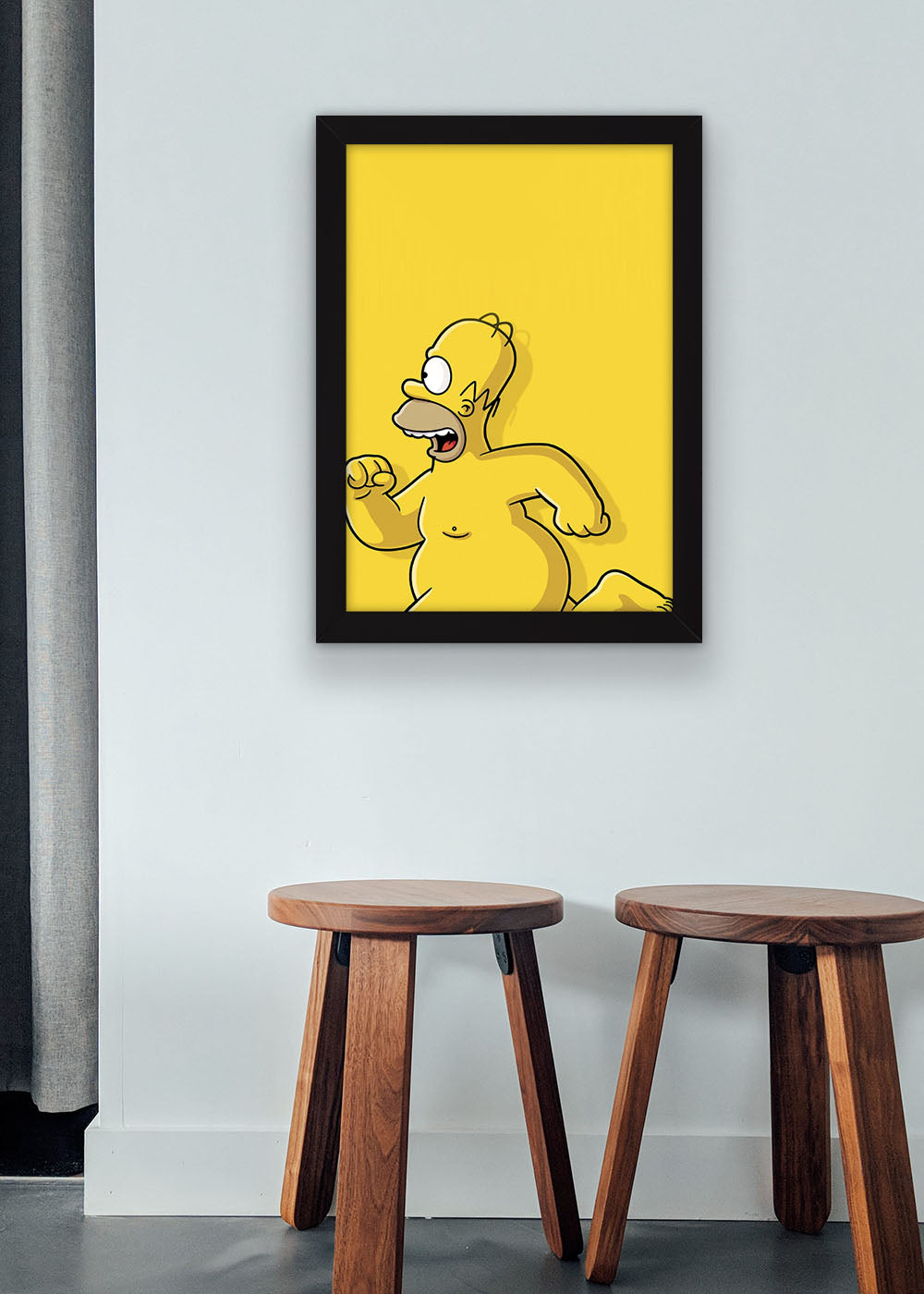 Quadro The Simpsons - Com vidro