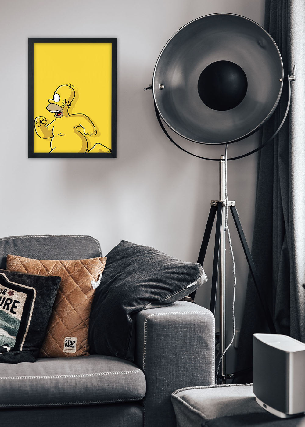 Quadro The Simpsons - Com vidro