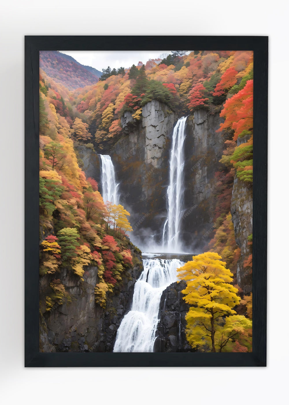 Quadro Paisagens no meio do mato - Com vidro