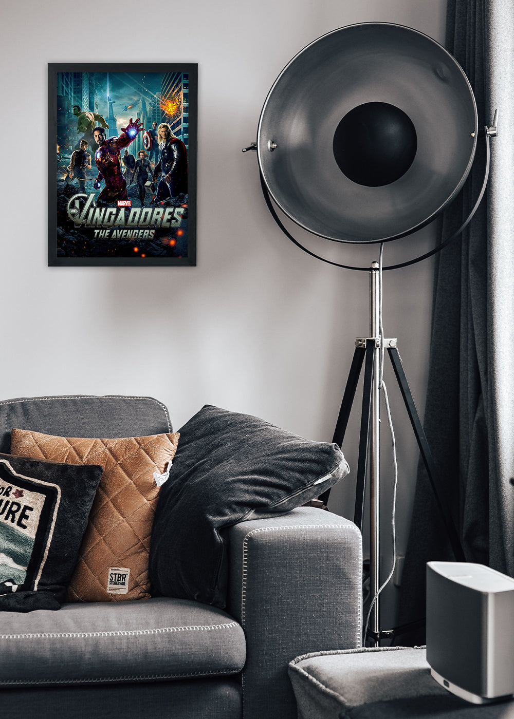 Quadro The Avengers | Marvel's Avengers - Com vidro