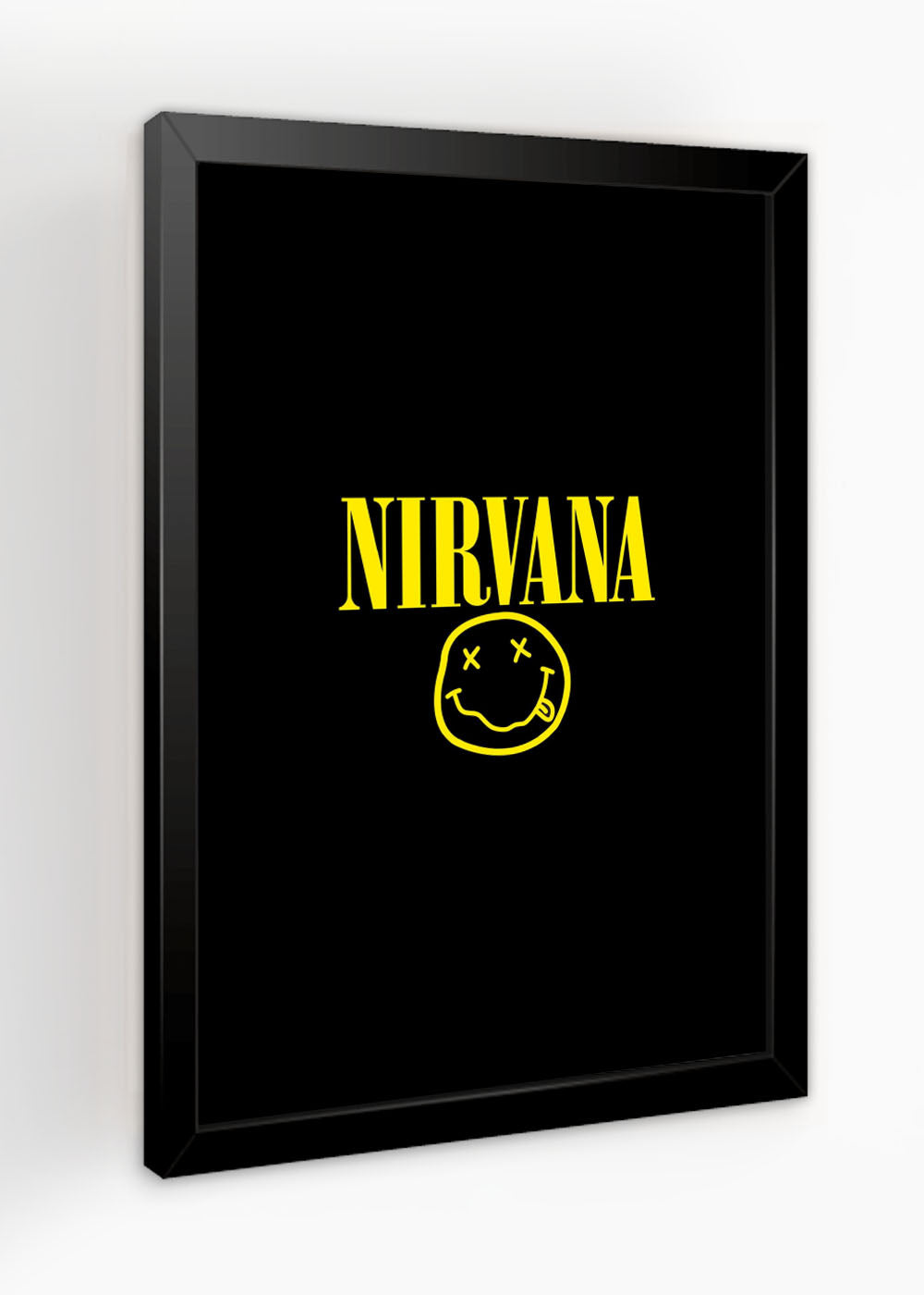 Quadro Banda Nirvana - Com vidro
