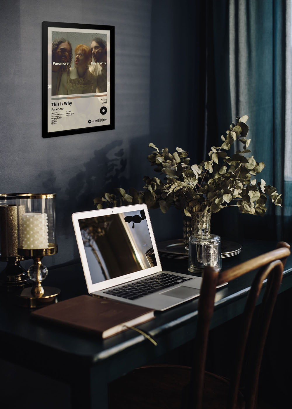 Quadro Decorativo This Is Why - Paramore - Com vidro