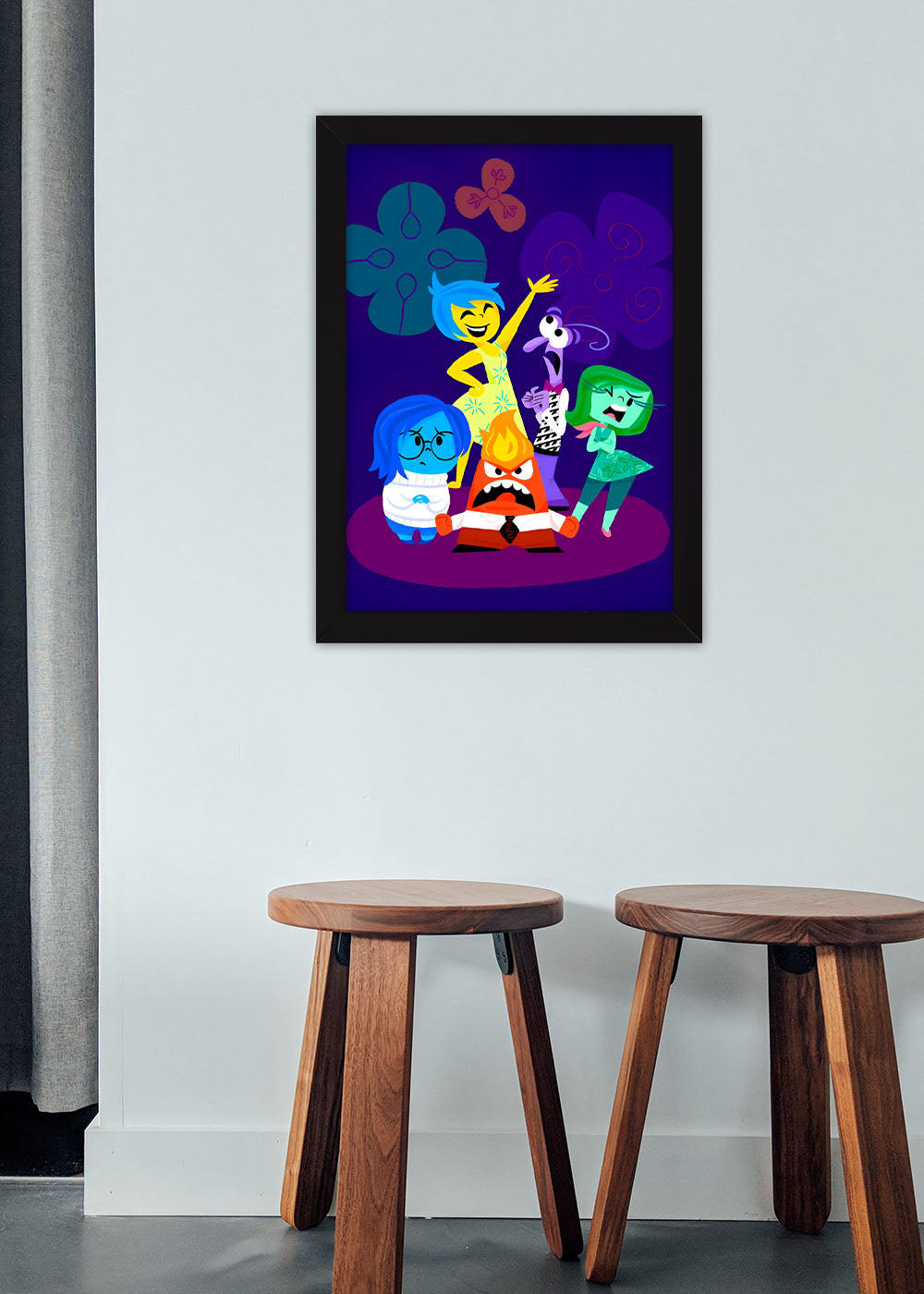 Quadro Decorativo A turma de Divertidamente