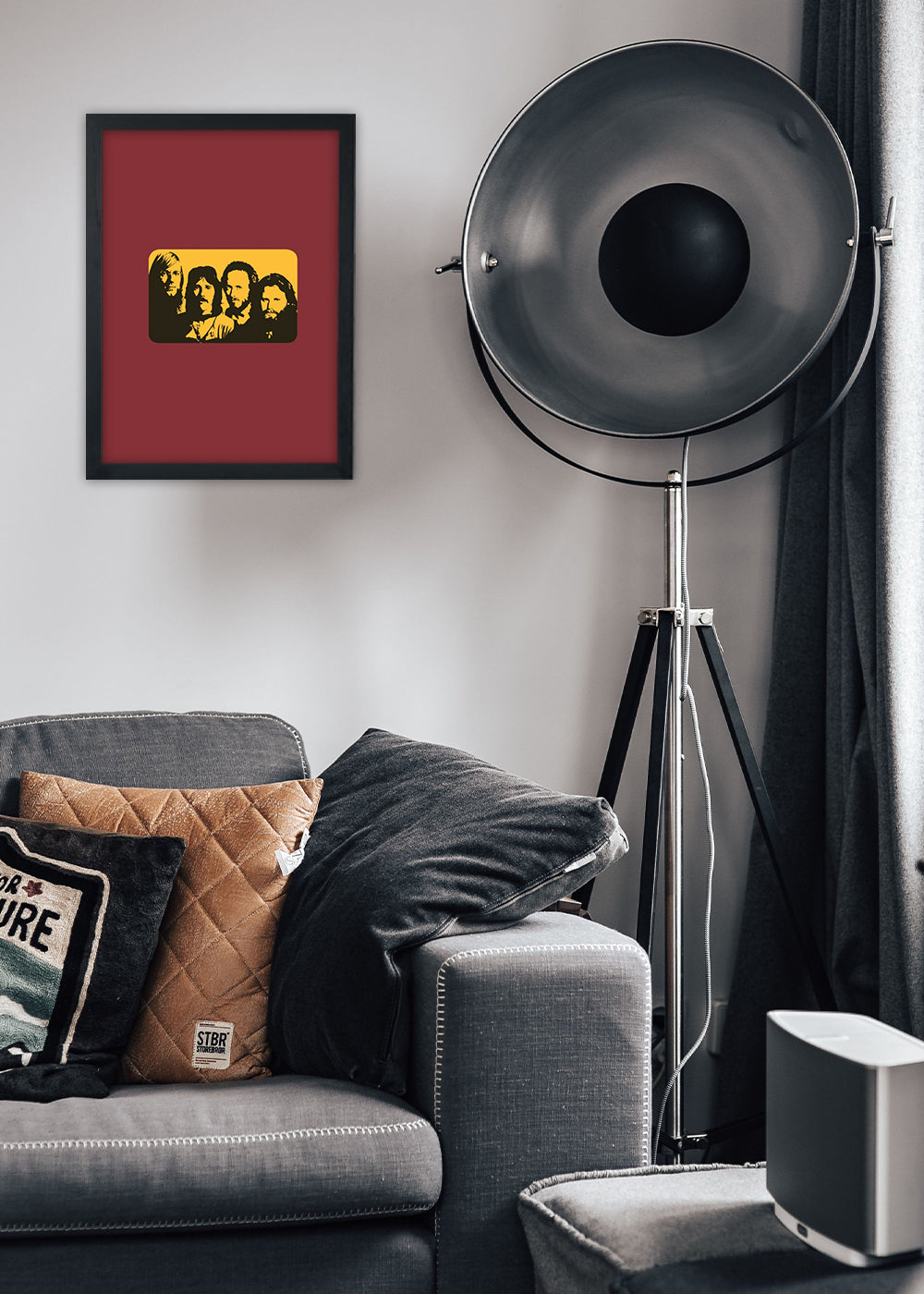 Quadro The Doors Wine - Com vidro