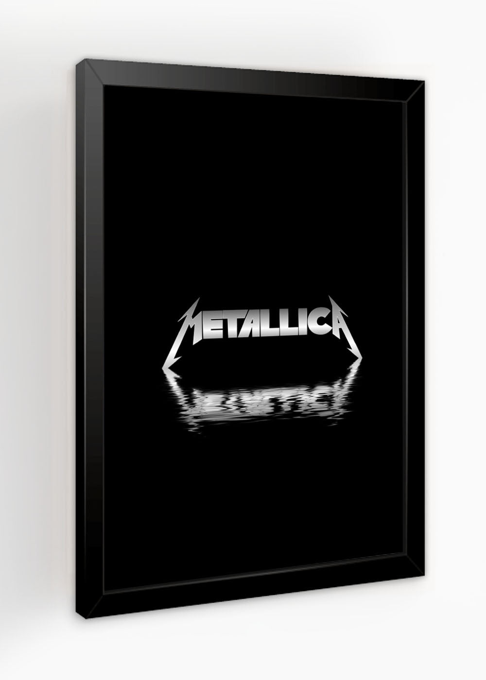 Quadro Metallica - Com vidro