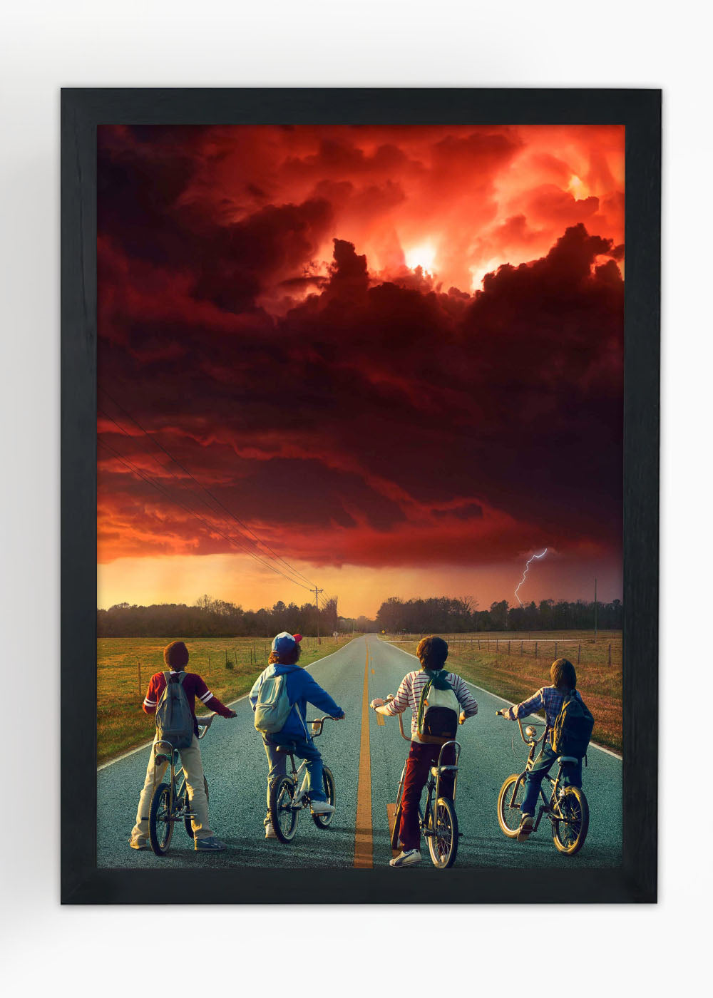 Quadro Stranger Things - Com vidro