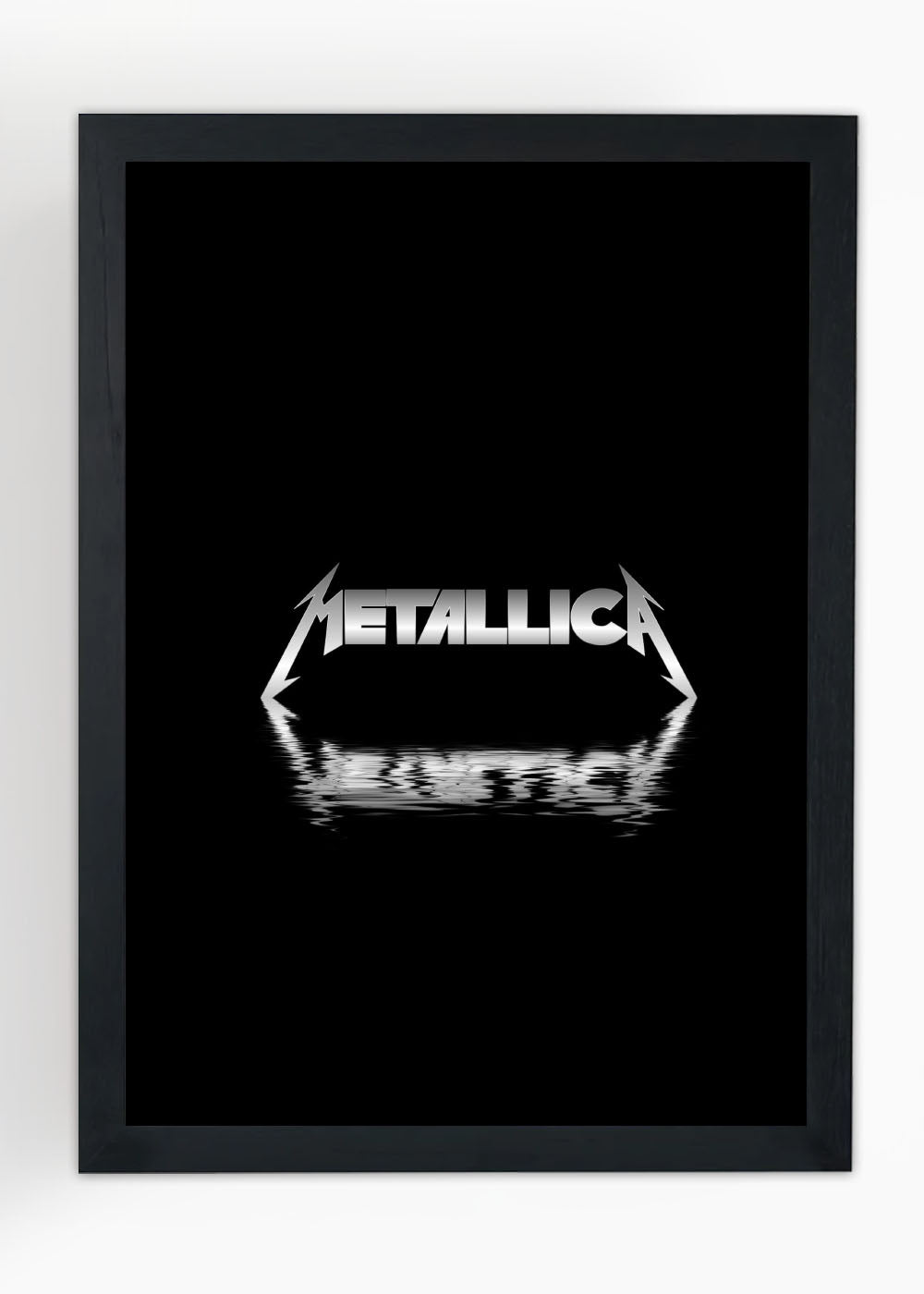 Quadro Metallica - Com vidro