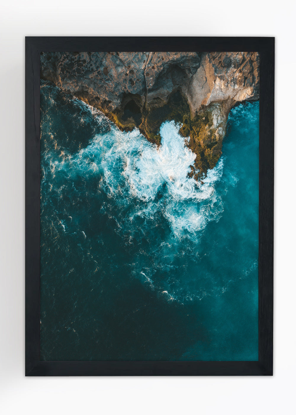 Quadro Decorativo A Maré Paisagem - Com vidro