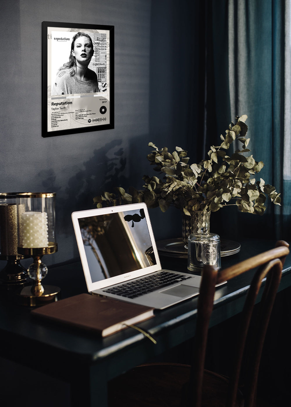 Quadro Decorativo Reputation - Taylor Swift