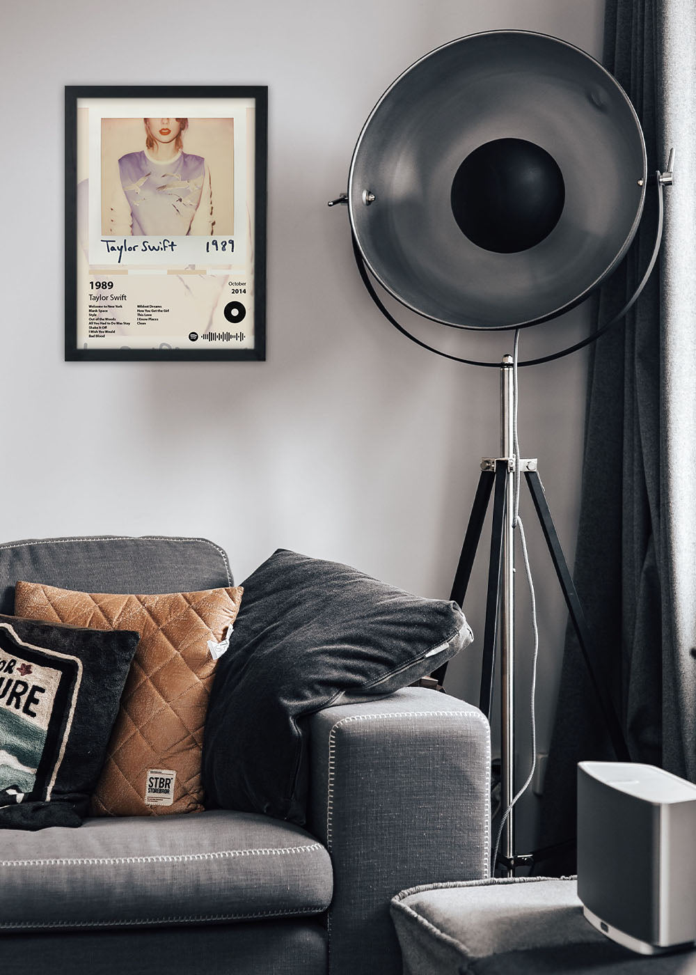 Quadro Decorativo 1989 - Taylor Swift - Com vidro