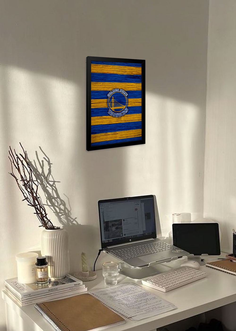 Quadro Golden State Warriors - Com vidro