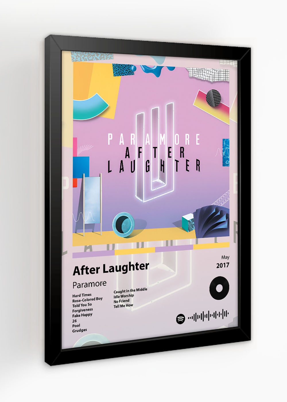Quadro Decorativo After Laughter - Paramore