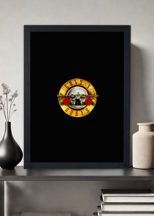 Quadro Guns 'N Roses - Com vidro
