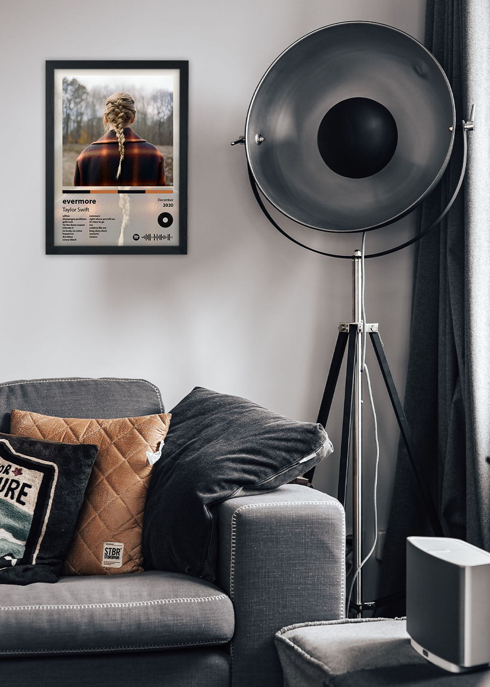 Quadro Decorativo evermore - Taylor Swift