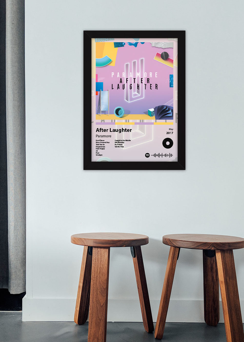 Quadro Decorativo After Laughter - Paramore
