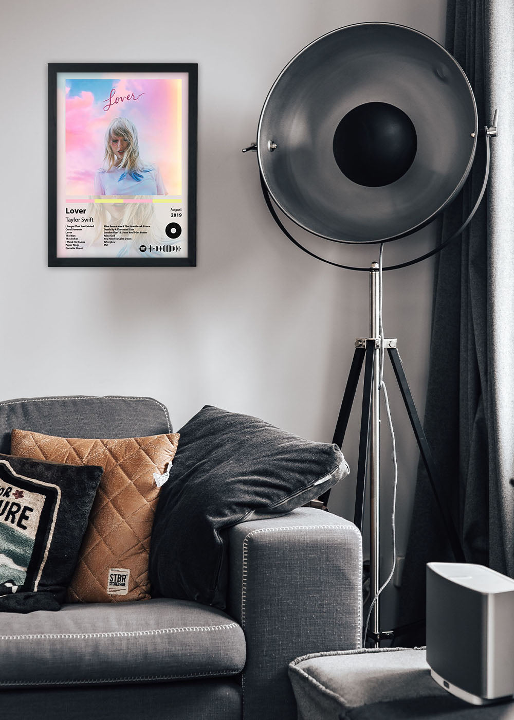 Quadro Decorativo Lover - Taylor Swift