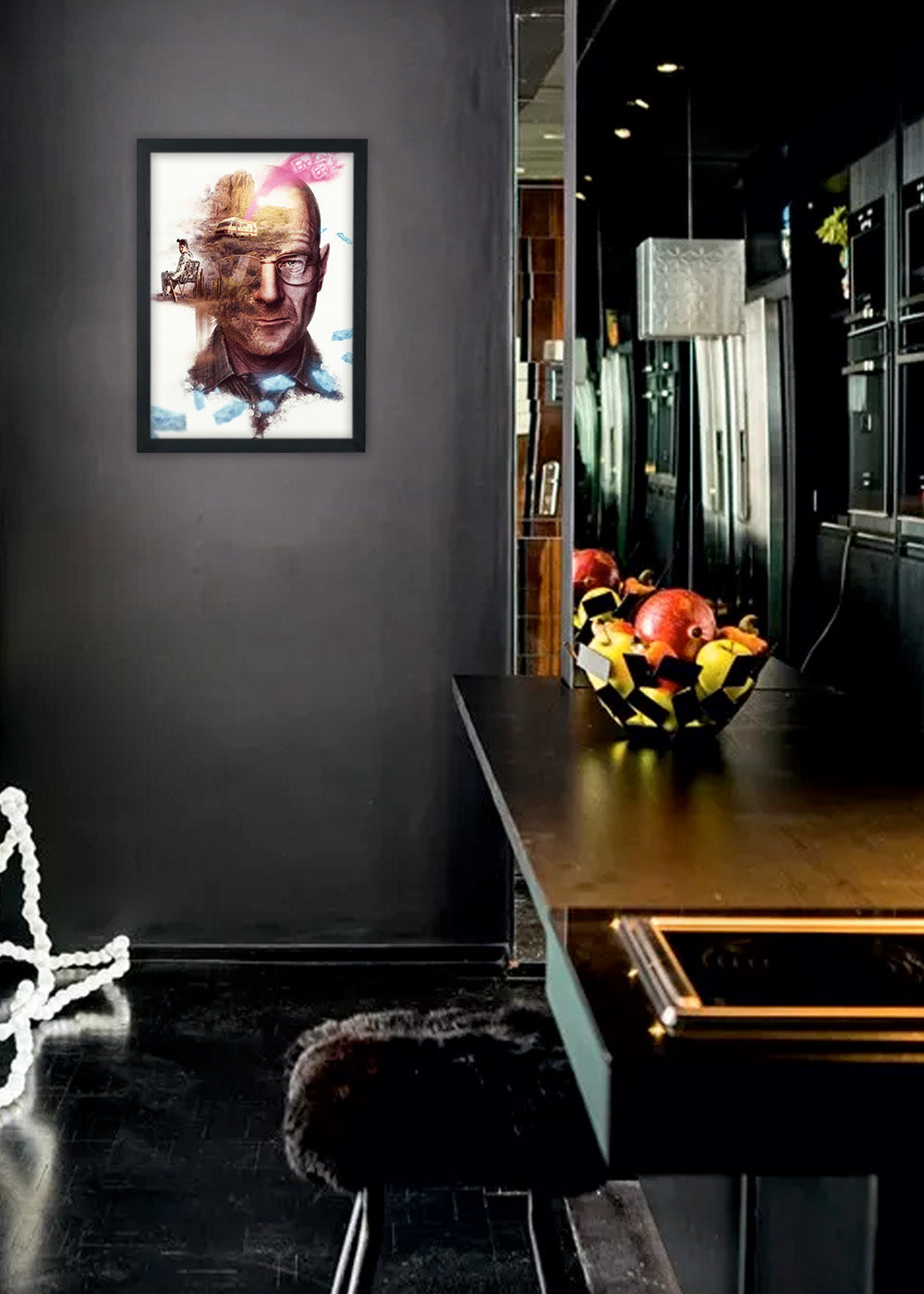 Quadro Breaking Bad Walter White - com vidro