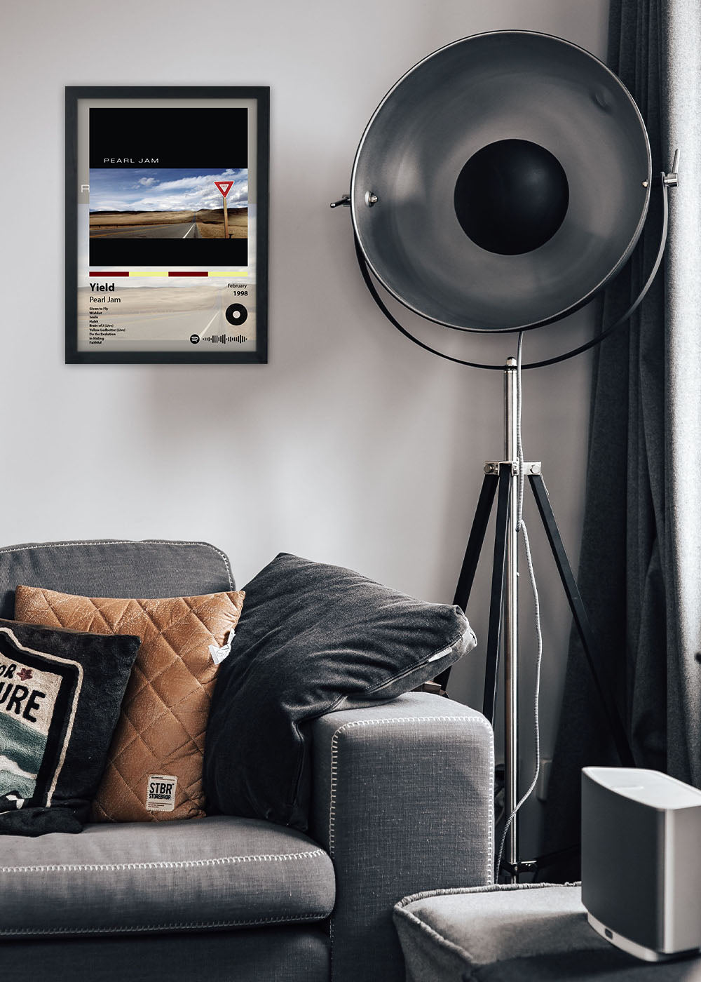 Quadro Yield - Pearl Jam - Com vidro