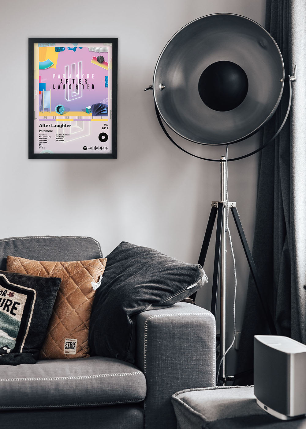 Quadro Decorativo After Laughter - Paramore