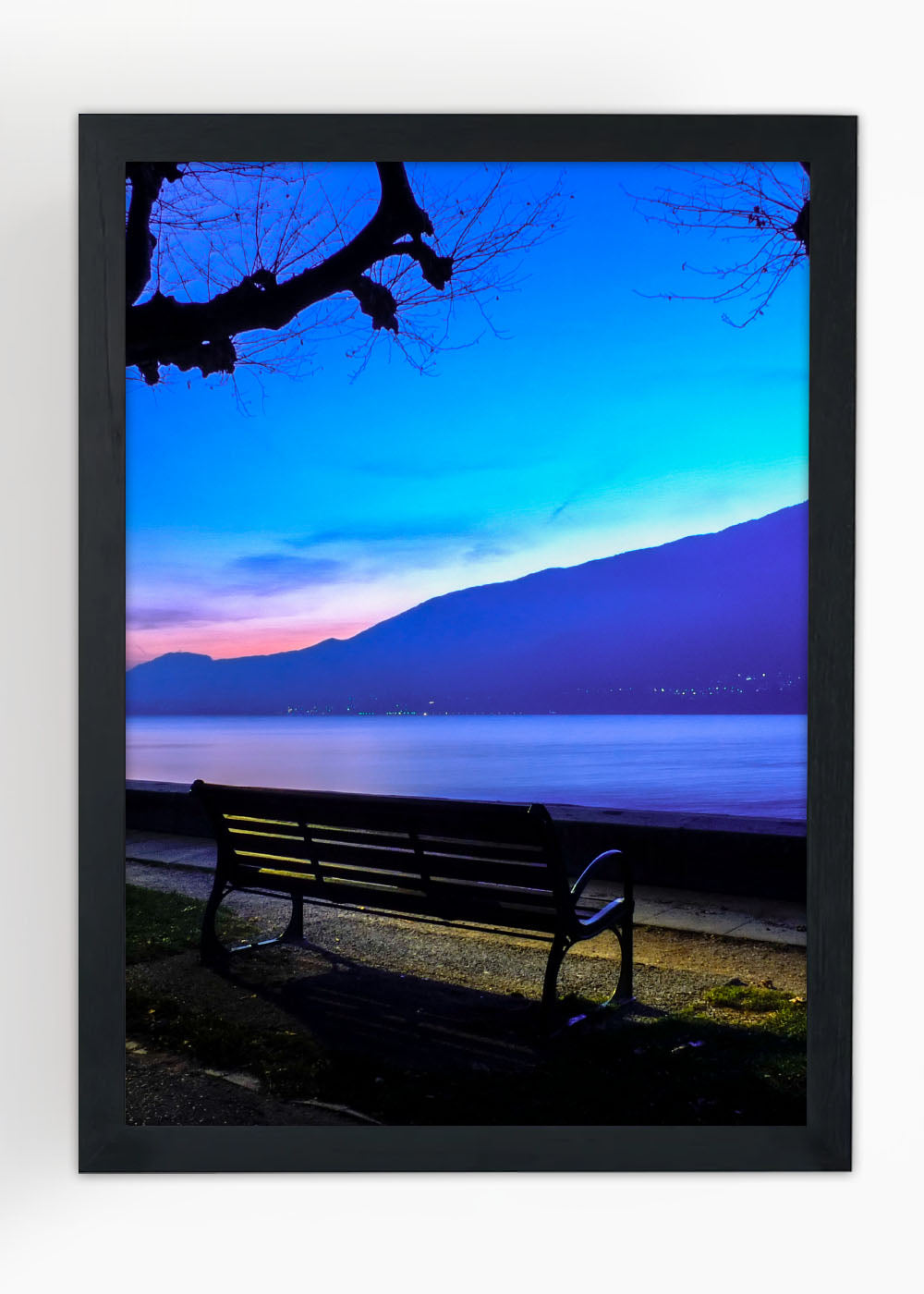 Quadro Decorativo A Beleza da Natureza - Com vidro