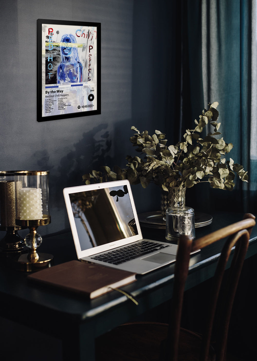 Quadro Decorativo By the Way - Red Hot Chili... - Com vidro