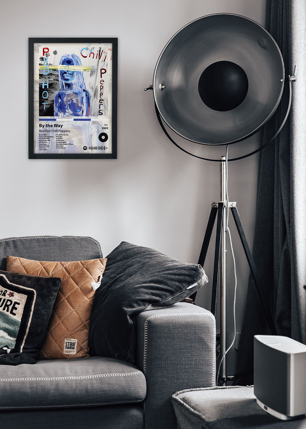 Quadro Decorativo By the Way - Red Hot Chili... - Com vidro