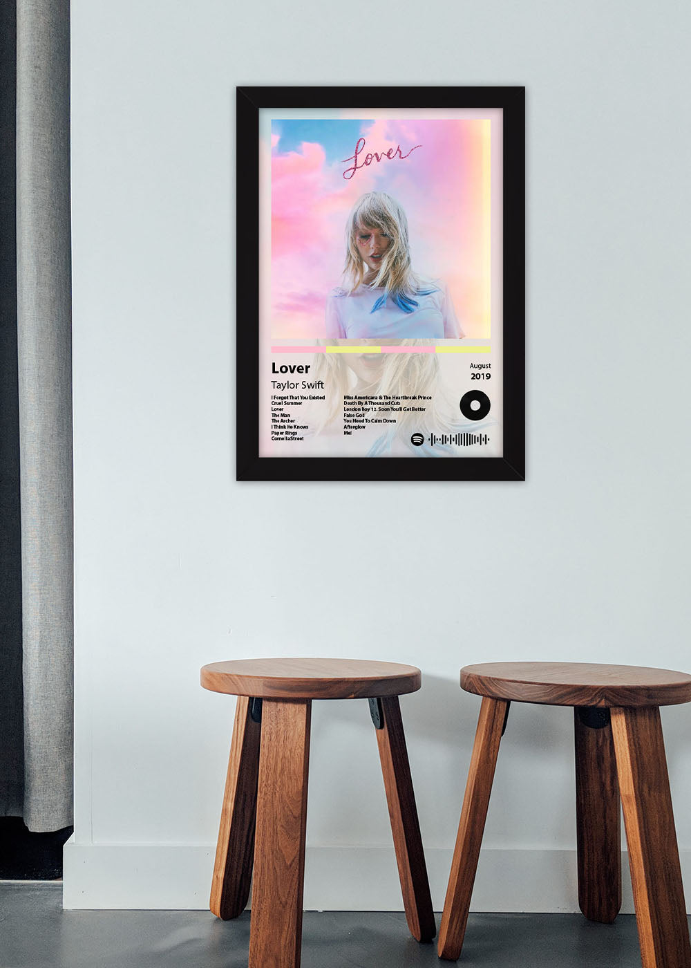 Quadro Decorativo Lover - Taylor Swift