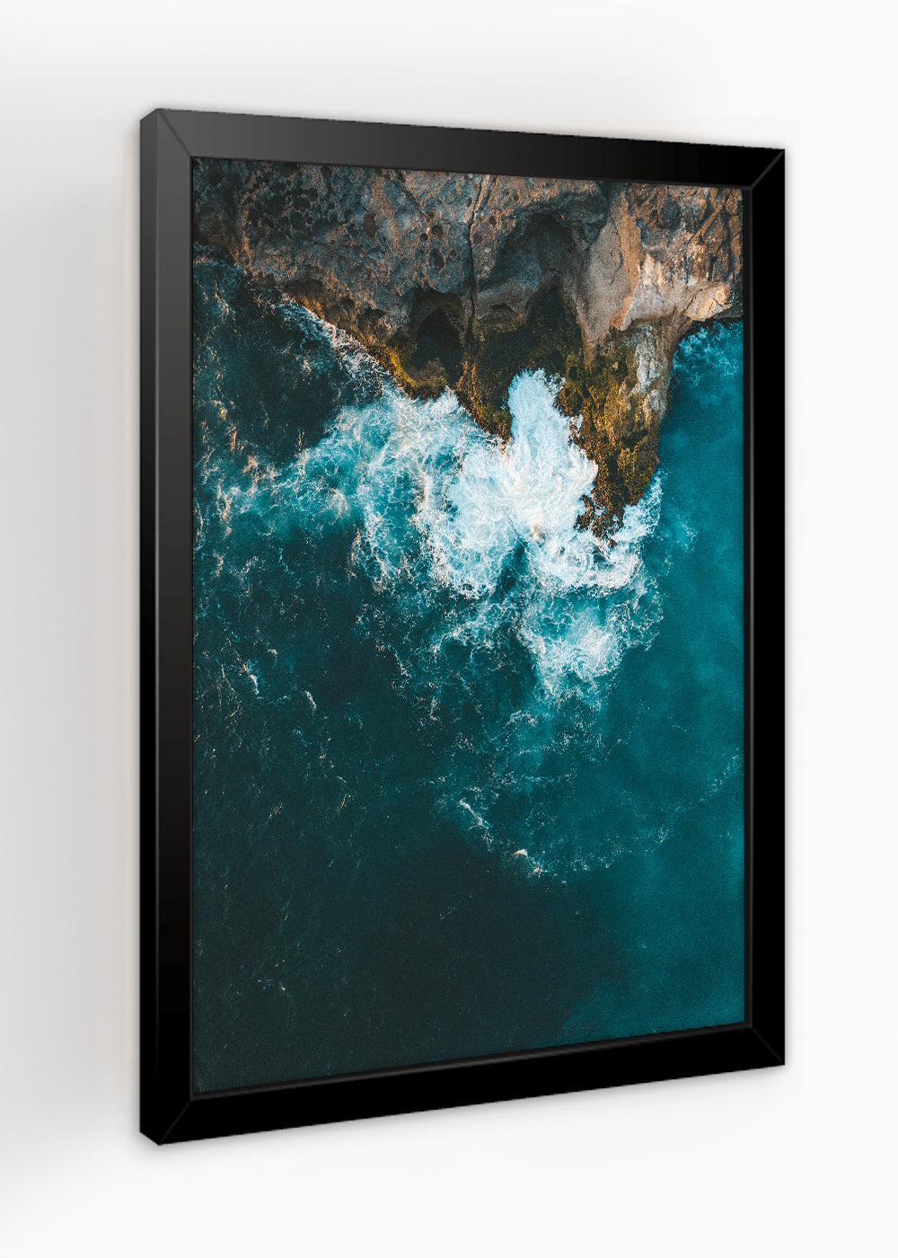 Quadro Decorativo A Maré Paisagem - Com vidro