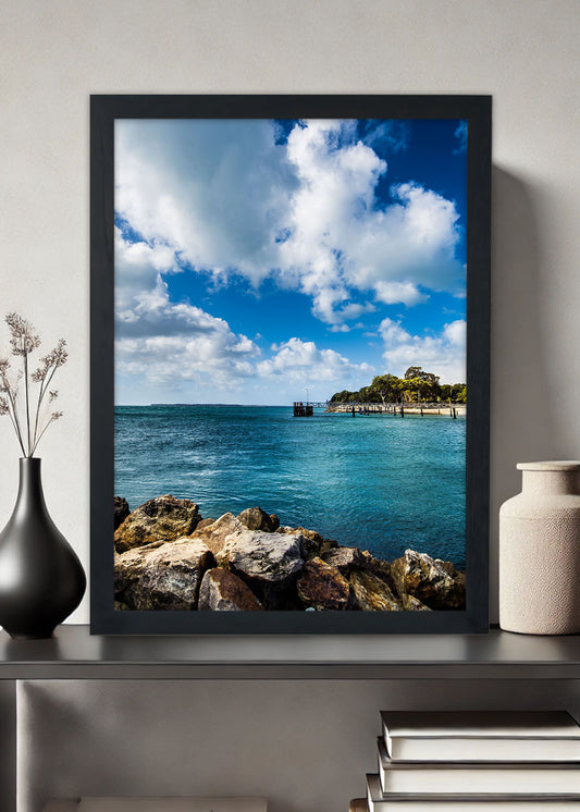 Quadro Decorativo A Paz - Com vidro